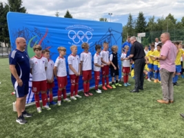 Zwycięski zespół Fundacji Górnik 20 Tarnów
